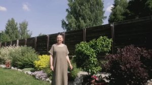 Дача! Июнь! Миксбордер с редкими декоративно-цветущими кустарниками!
