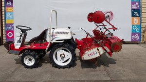 Минитрактор YANMAR UP-2 + грядообразователь