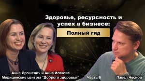 Здоровье, ресурсность, успех в бизнесе. Часть 6 - Ресурсность для бизнеса: секреты от врачей