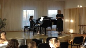 Блинникова Елена Валерьевна. С. Рахманинов "Сирень."