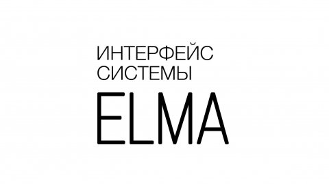 Интерфейс системы Elma