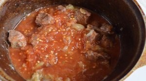 Чашушули по-грузински из говядины