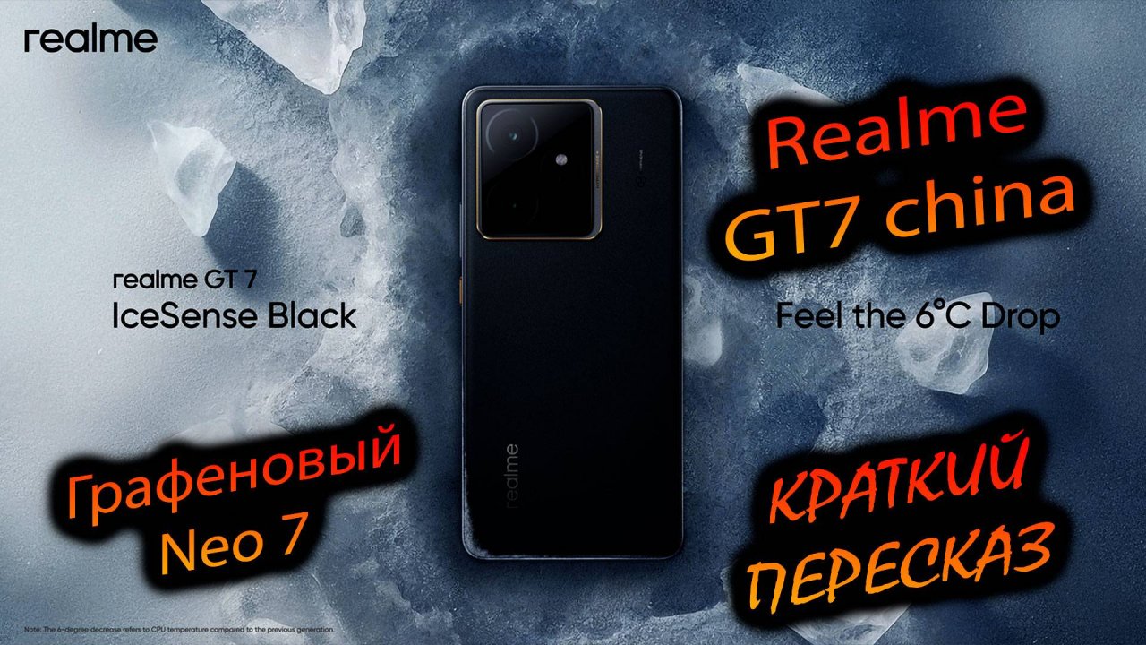 Realme. GT7 (China). "Новая рубрика "Краткий пересказ", для тех кто у кого нет времени :)"