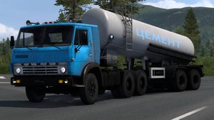329 / ETS 2 1.53 / Русская сборка / КАМАЗ 5410 / Сибирь.