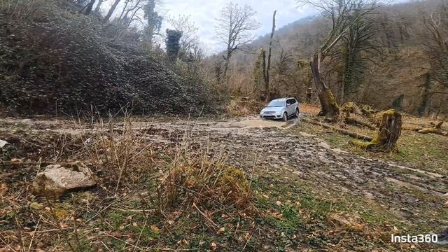Абхазия, поездка на водопад Аацы. Пещера Хабю. Джипинг смотреть онлайн