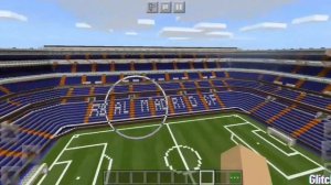 Футбольное поле в Майнкрафте