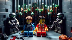 LEGO ЗОМБИ АТАКУЮТ! ЭТО КОНЕЦ? 🧟♂️💥 (ВЫ НЕ ПОВЕРИТЕ, ЧТО БЫЛО ДАЛЬШЕ!)