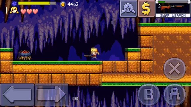 Callys Caves 2 - Хороший РПГ экшн на Android смотреть онлайн