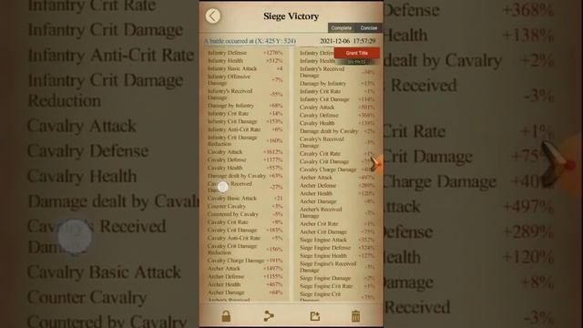 Clash of Kings... add stats non rally HP and non rally damage#clashofkings #столкновени? смотреть онлайн