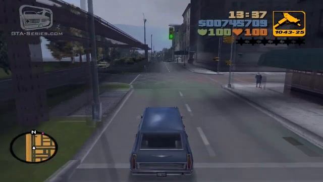 GTA 3 - Walkthrough - Mission #55 - Uzi Rider (HD)