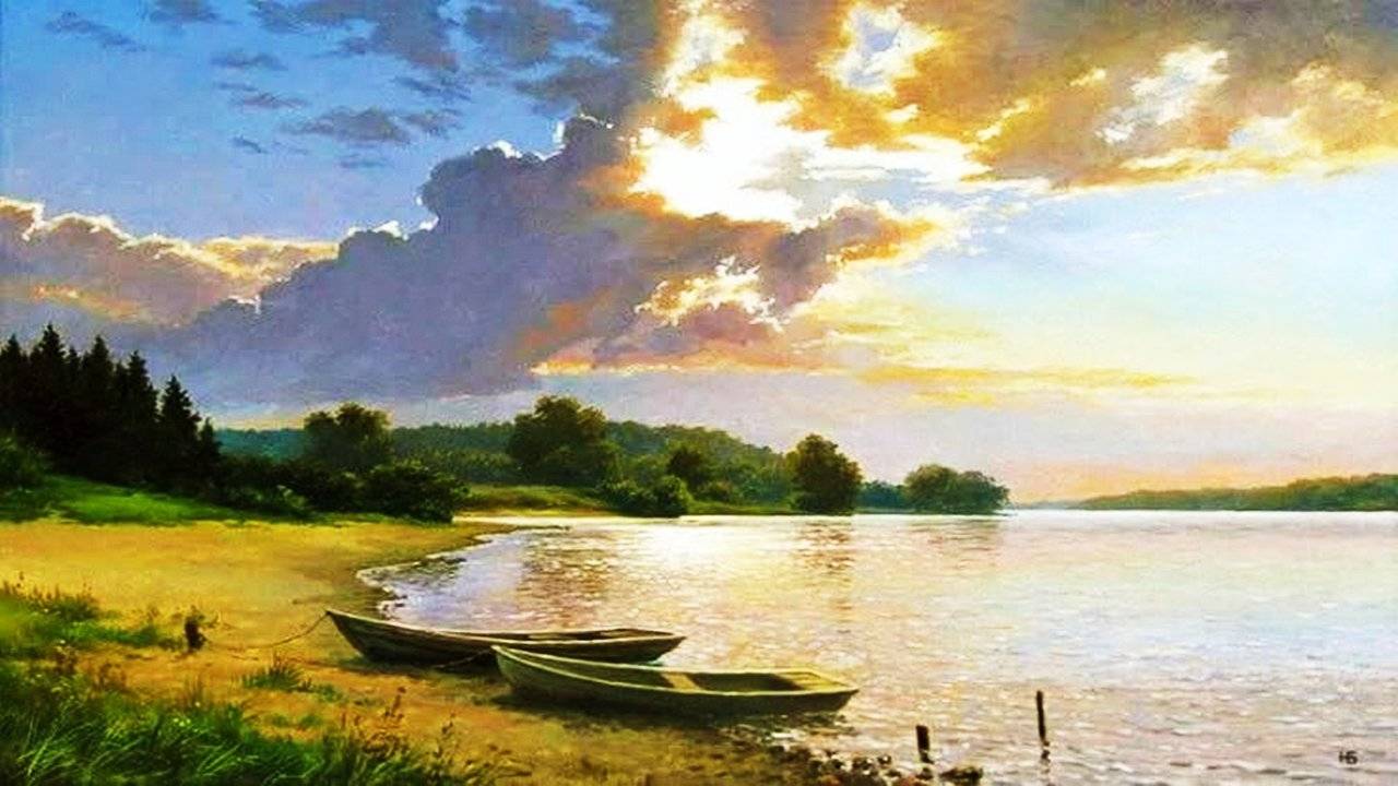 Летние пейзажи и натюрморты художника Николая Булыгина