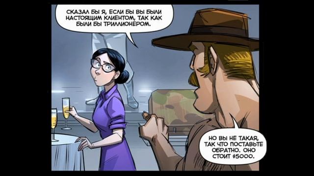 Озвучка комикса Team Fortress 2 Контракт (Silero TTS) смотреть онлайн