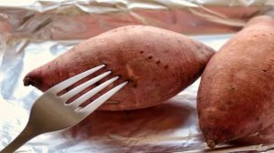 Батат в духовке