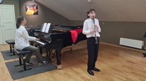 Ish begrűbe Sie, Herr Johann Straub!
Kovács Bèla,  
Ivan Riabichkin, klarinette