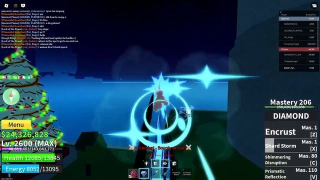 БАУНТИ ХАНТ С АЛМАЗОМ В БЛОКС ФРУТ РОБЛОКС смотреть онлайн