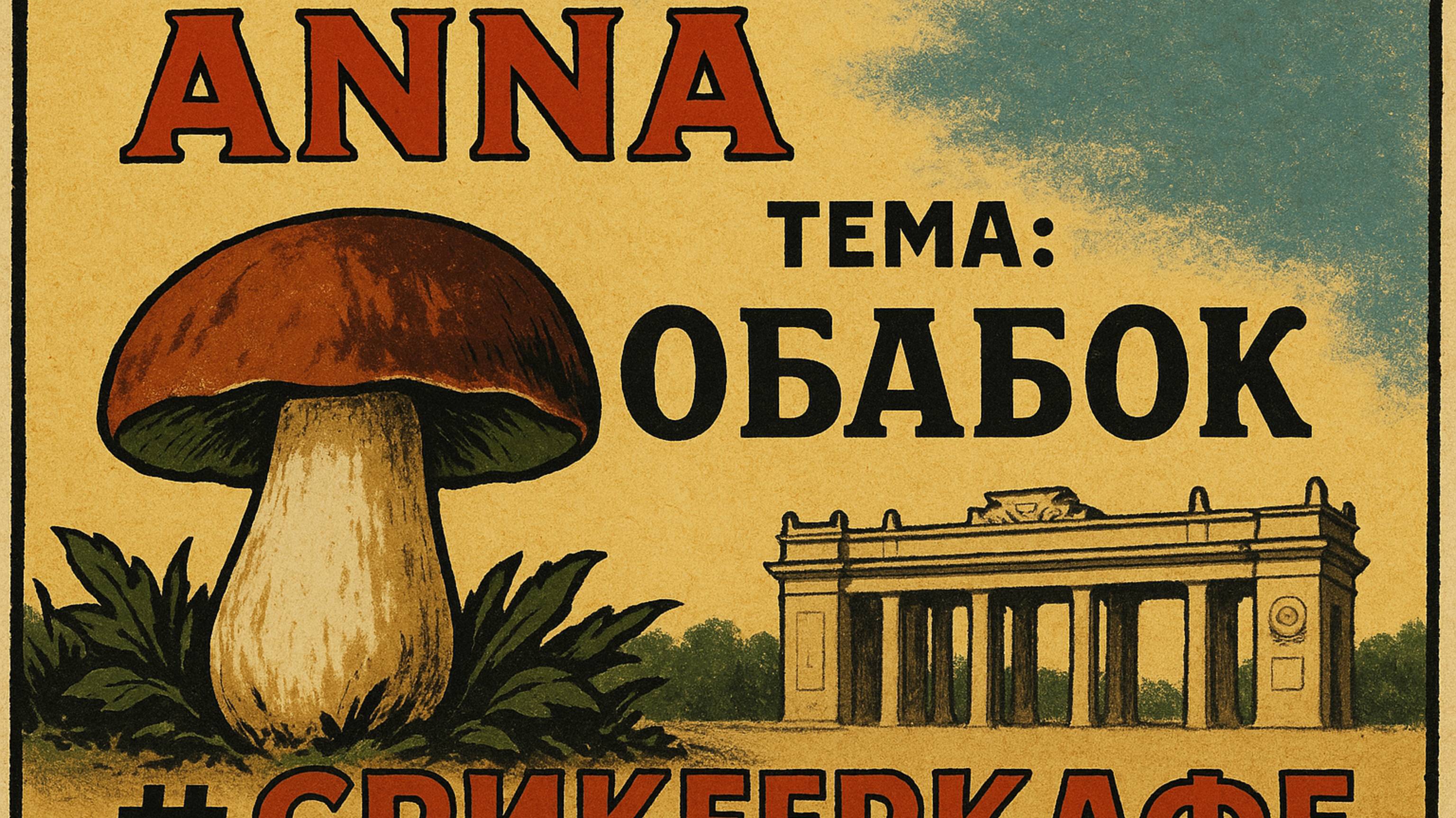 Анна - Тема: Обабок #Спикеркафе