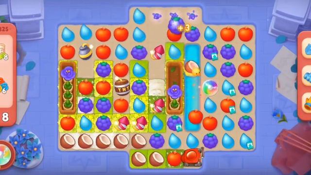 сложный уровень 13825 в Gardenscapes #gardenscapes#game#puzzle#головоломк?