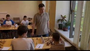 Сеанс одновременной игры с международным гроссмейстером Артемом Тимофеевым на 14 досках.
