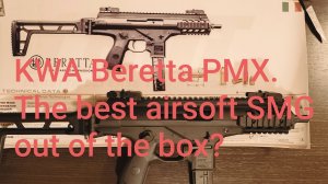 KWA Beretta PMX. GBBR Best of the best
