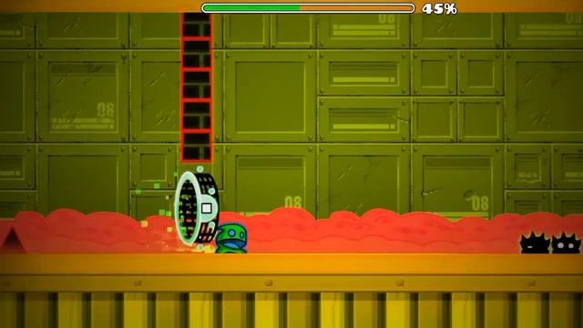 SPARTAK и HARD • geometry dash мои уровни (конец начальных уровней смотреть онлайн