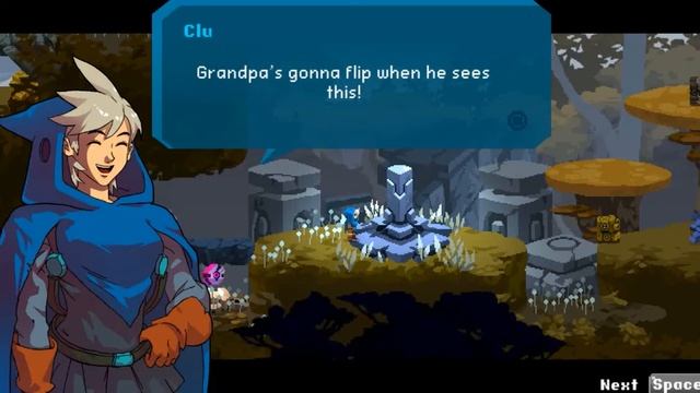 Aegis Defenders: хи-хи-хи и дед смеющийся как гусь смотреть онлайн