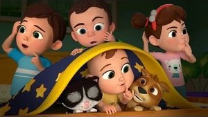 Десять в постели (версия "Страшный шторм") | Детские стишки и песенки