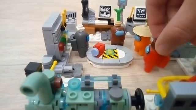 AMONG US LEGO анимация смотреть онлайн
