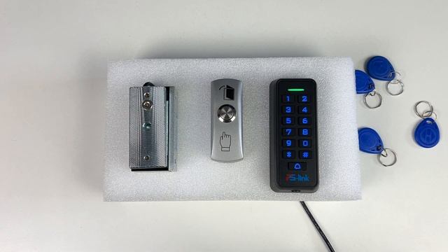 Видеообзор Комплект СКУД Ps-Link KIT-K33EM-350 / кодовая панель смотреть онлайн