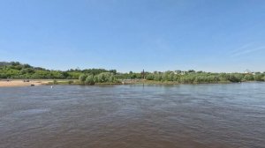 Река Ока - Панорама центральной части Мурома с реки вн?