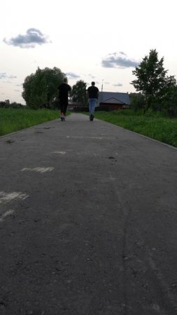 Поменялись самокатами!!! #whitesiberia#электротранспорт#электросамокат#гонка