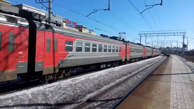ЭД4М-0456 Станция Марк Савёловского направления МЖД смотреть онлайн