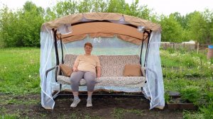 Заброшенная дача стала уютнее с садовыми качелями с Озона 🤩