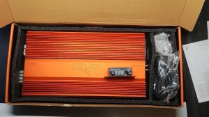 Усилитель от DL Audio Raven 4.135 V.2 на Volkswagen polo