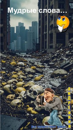 Мудрые слова..,впрок