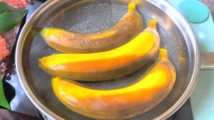 БАНАН В КИПЯТОК – ШОКИРУЮЩИЙ РЕЗУЛЬТАТ! Вкуснее не бывает, простой рецепт за 5 минут, попробуйте!