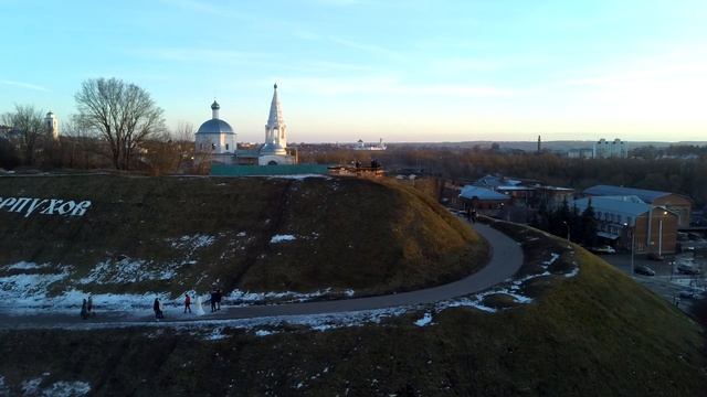 Серпухов. Соборная гора. смотреть онлайн
