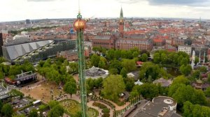 Город Копенгаген в 4к. Дания, Копенгаген что посетить