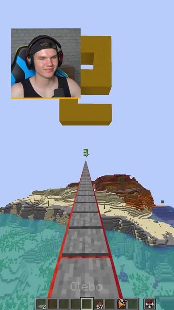 ТНТ РАН В MINECRAFT🤯 438% #shorts #шортс #minecraft #майнкрафт #вмайнкрафт #побег #lisfox