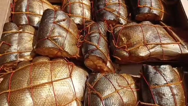 Кольца Толстолобика горячего копчения