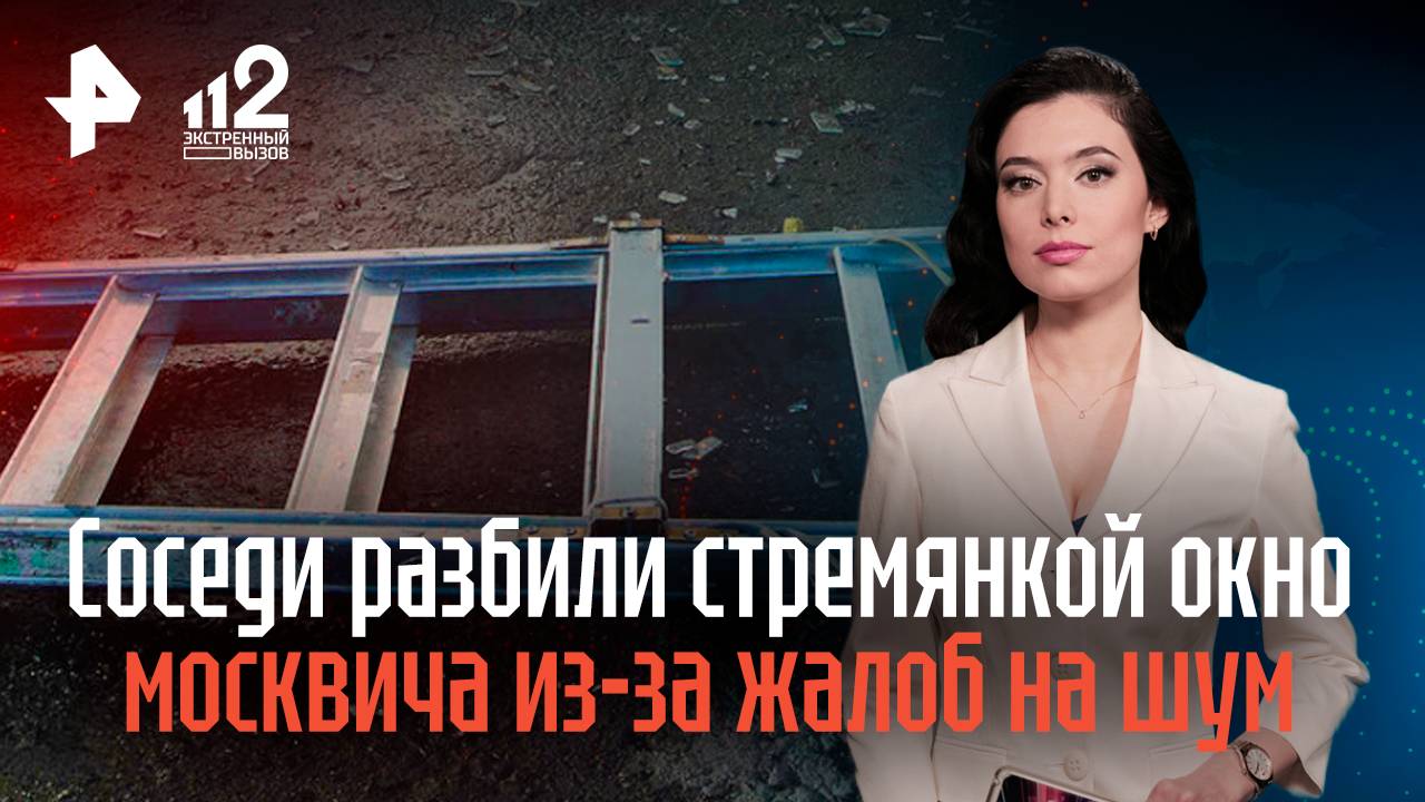 Соседи разбили стремянкой окно москвича и искорежили машину из-за жалоб на шум