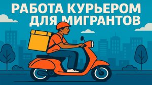 Работа для мигрантов курьером — как устроиться и сколько можно заработать