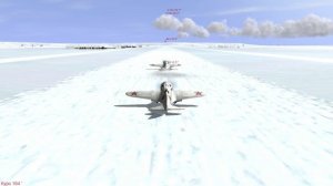 Отряд истребителей И 16 вылетает на боевое задание часть 1