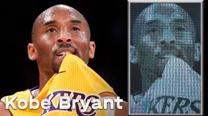 Коби Брайант из 10 000 игральных костей – невероятный портрет!