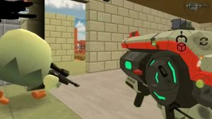 Играю в дуэль в чикен ган