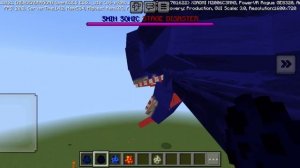 мод на шин Соника в Minecraft