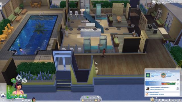 The Sims 4 : Путь к славе # 7 Первые чаевые. смотреть онлайн