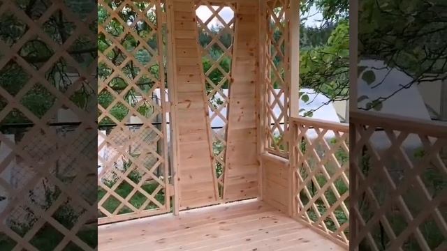 Беседка Грация от компании Modern-banya.ru