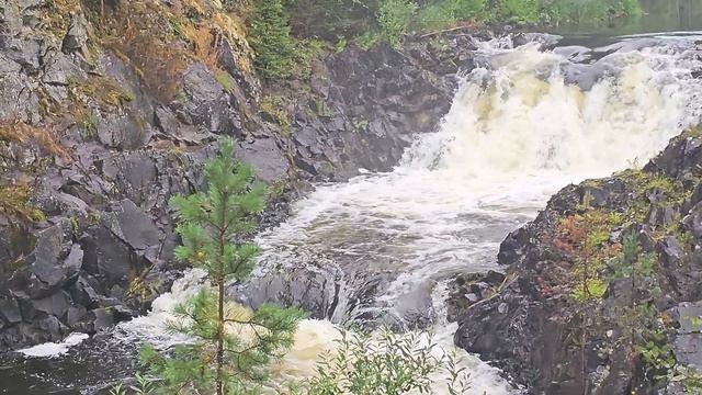 Поездка в Карелию водопад Кивач