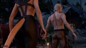 Baldur’s Gate 3. Astarion romance. Talking about scars / Астарион роман. Разго?