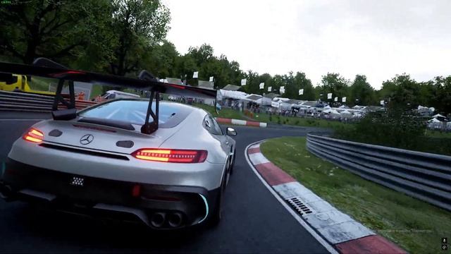 707 сильный монстр с последнего места. #acc #mercedes #nürburgring смотреть онлайн